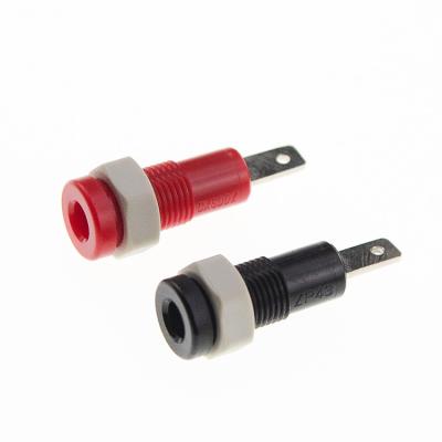 China Instrument CXSDDZ-ZP43Because 4MM screw-in socket for mounting in drilled holes in plastic panels for sale