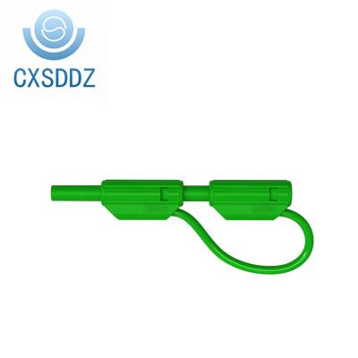 China Copper CXSDDZ-S203A Wrapped 2mm Banana Plug Stackable Test Leads for sale