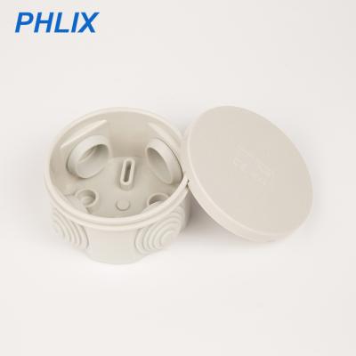 China Protect and Connect Wires RO65 65*35mm ABS Waterproof Enclosure Junction Box Power Box Plastic Outdoor Surveillance Sealing Box Te koop