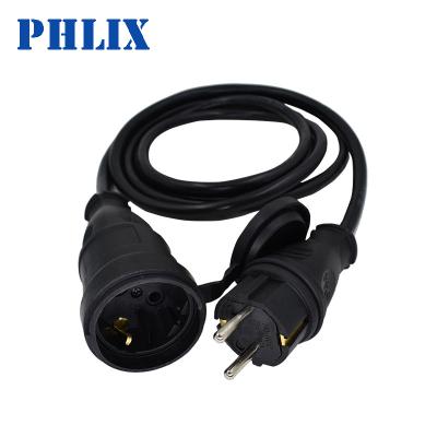 China Industrial Russia Plug Euro Schuko Plug Type F Plugs German Rubber Plug zu verkaufen