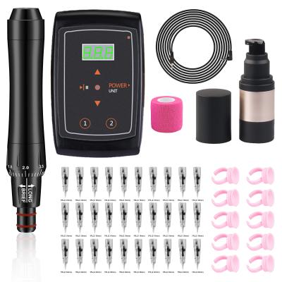 China 2021 Hot-sale Permanent Eyebrow Tattoo Machine Set for sale