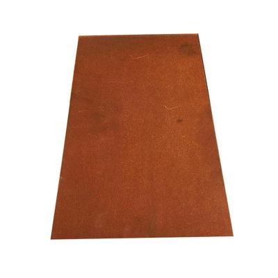 China Corrosive Environment Construction Astm A242 A588 Surviving Steel Sheet Corten Steel Plate for sale