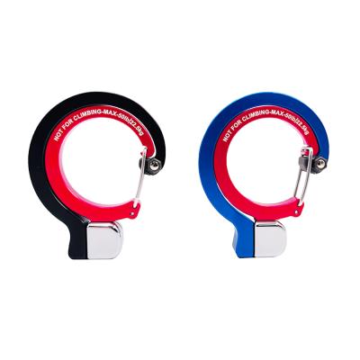 China Hikig / Camping / Carabiner Climbing Clip 360 Rotation To Save Space Used To Expand Hook for sale