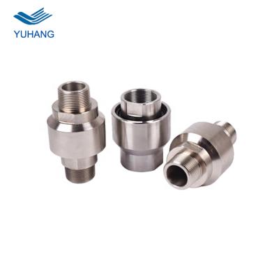 China 304 Stainless Steel Weld High Pressure Hydraulic Swivel Joint 1/2