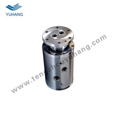 China Newest 2 Channel Stainless Steel High Pressure Hydraulic Oil Rotary Union Hydraulic Oil Rotary Union For Excavator for sale