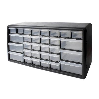 China Utility Plastic 29530 30 Drawer Storage Cabinet Multi Viable Plastic Organizer For Garage DIY Home Craft Drawer Plastic Organizer for sale