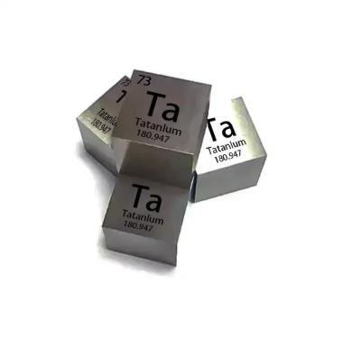 China High Quality Square Shape 99.95% Pure Tantalum Cube Pure Tantalum Cube For Sale for sale