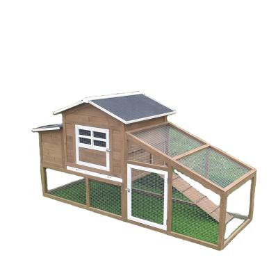 China Viable Design Low Price Novelty Chicken Cage Outdoor Wooden Chicken Hen House for sale