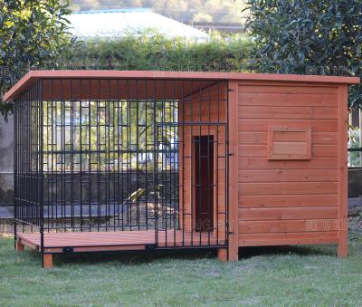 China Newest Sustainable Application Long Lifespan Outdoor Run Dog Crate For Garden Use for sale