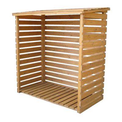 China OS010 Cheap and Useful Easily Assembled Wooden Firewood Storage for Sale for sale