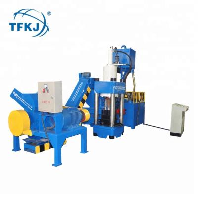 China Automatic Small Metal Chips Y83-3150 Metal Chip Briquette Machine For Scrap Recycling for sale