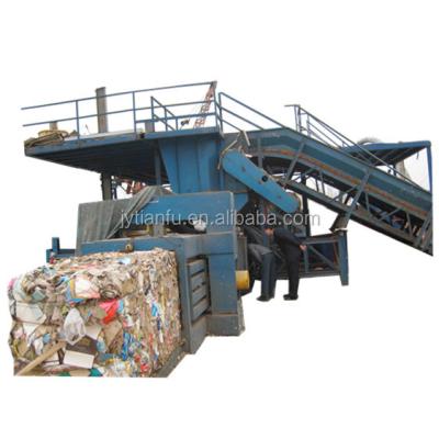 China machinery & Horizontal Waste Plastic Material Baler Paper Baler HPM-50 CE for sale