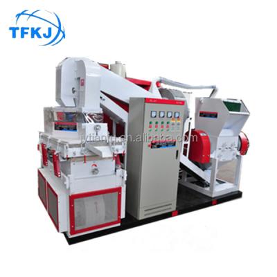 China Copper Wire High Efficiency Copper Cable Granulator With CE And ISO Certification for sale