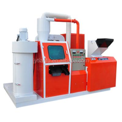 China low price copper cable granulator machine copper wire granulator separate type crushing and separate type (TF400C small cooper cable CE high quality) for sale