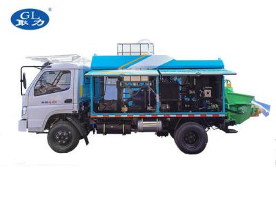 China Description Of Gengli Manufacturer Truck-Mounted Concrete Spraying Machine For Sale for sale