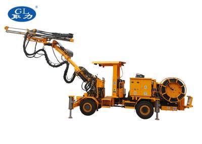 China truck mounted hydraulic pressure rock drilling machine for underground for sale