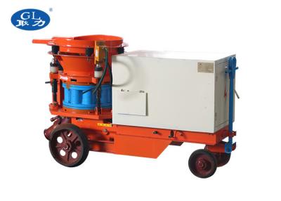 China Application of Gengli dry mix shotcrete machine as aliva for rail construction for sale