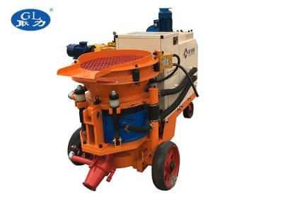 Κίνα Εφαρμογή εγκεκριμένης της CE&ISO Shotcrete τύπων Morter βλαστών σηράγγων ηλεκτρικής συγκεκριμένης ξηράς τιμής κόστους μηχανών ψεκασμού προς πώληση