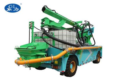 China Application Of High Output 30m3 Folding Arm Wet Concrete Spraying Machine for sale