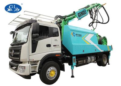 China Application Of Hydraulic Pump System Truck-Mounted Wet Mix Guniting Machine for sale