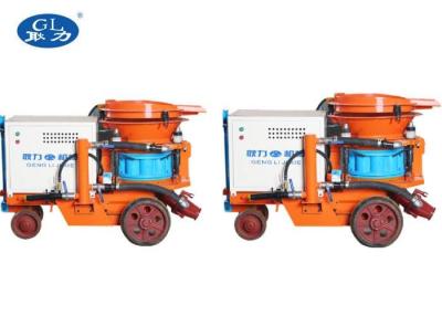 중국 7m3/H 공기 구동 Shotcrete 살포 기계 건조한 Shotcrete 기계의 신청 판매용