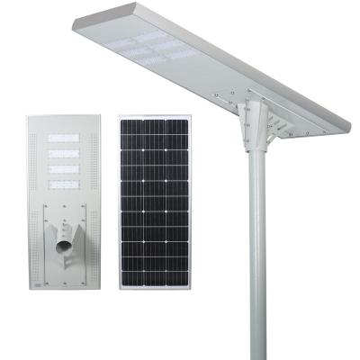 China Parks All In 1 Solar Street Light 80w Ip65 Outdoor Solar Powered Solar Street Light for sale