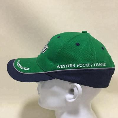 China Custom Made High Quality Contrast Piping Cotton Constructed Baseball Cap JOINT for sale