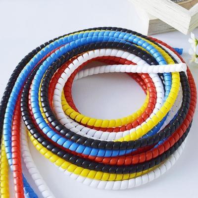 China High Quality Durable Competitive Hydraulic Flexible Spiral Hose Guard Protective Wrap Spiral Wrap For Hydraulic Hoses for sale