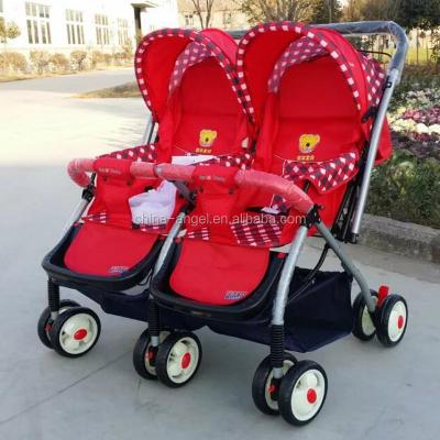 China Shock Proof Equipment China Baby Stroller Manufacturer Wholesale Twin Baby Stroller 1 - Doll Walker With Car Seat for sale