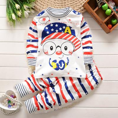 China Antibacterial Baby Clothing Sets 2017 Autumn Baby Boy Clothes Suits T-shirt+Pants 2Pcs Long Sleeve Letter Print Newborn for sale