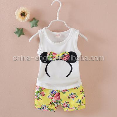 China Antibacterial Cheap Infant And Baby Toddler Clothes Sets 6-36 Months Baby Clothes for sale