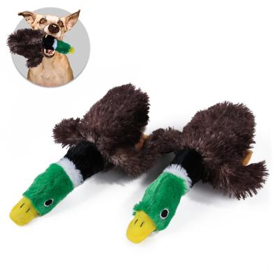 China Viable Golden Retriever Teddy Shiba Inu Teeth Cleaning Duck Teeth Molar Pet Toys for sale