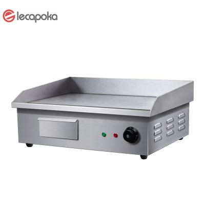 China Elecapoka Hotel Stainless Electric Induction Griddle Commercial Electric Griddle for sale