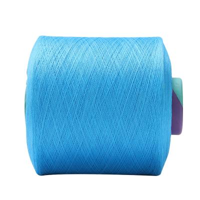 China Sustainable Multiple Colors Knitted Crochet Yarn 40S/2 High Twist Cotton Yarns for sale