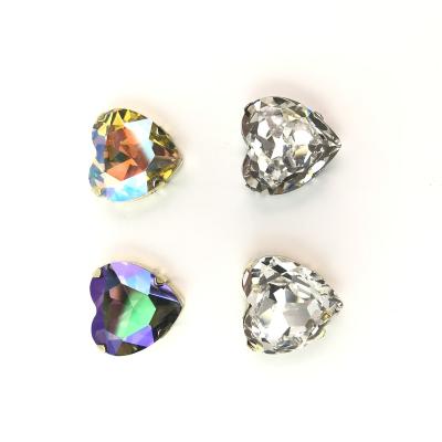 China Popular Selling Like Cakes PAIRLEY K9 Diamond Stone Hot Glass Crystal Fancy Point Back To Laishui Jewelry Stone Accessories for sale