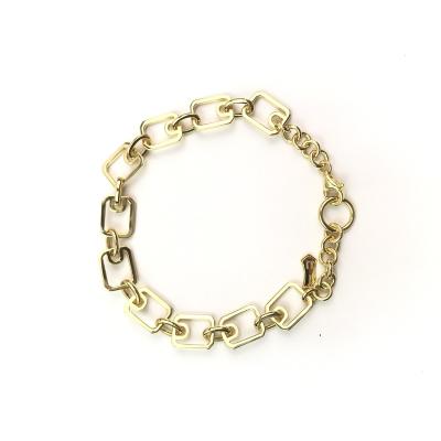 China New Trend 022.925 Gold Fashion Silver Plated Hot Women's Bracelet for sale