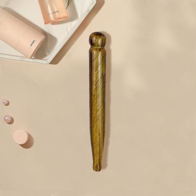 China 2021 New Design Face Tiger Eye Massage Stick Gua Sha Custom Scraping Tool For Facial Health Care for sale