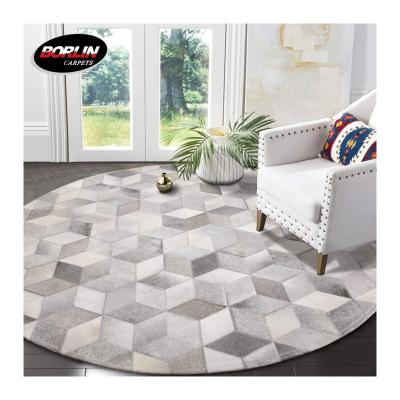 China Living Room Washable Nordic Round Blankets Whip To Upholster Modern Rugs And Blankets for sale