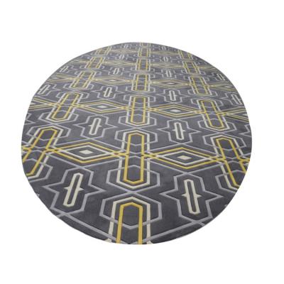 China Decorate Wholesale Geometric Crossing Oval Home Carpet Hotel Carpet Low Price for sale