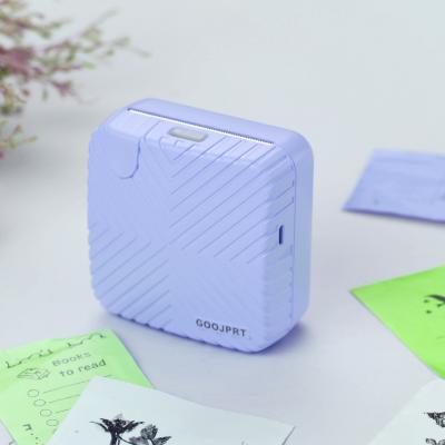 China Pocket P6 Wireless Mini Printer Portable BT Mobile Receipt Printer 203DPI Wireless AR Thermal Image Photo Note Sticker Label About OS2745 for sale