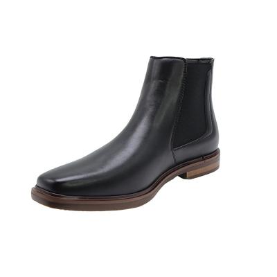 China Wholesales High Quality Classic Italian Style Ankle Boots Breathable Shoes Autumn Black Men Chelsea Boots Custom Made for sale