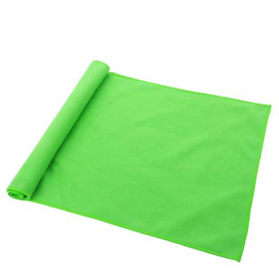 China Double Face Plush Towels Outdoor Ultrafine Sports Suede QUICK DRY Fiber Fitness Travel Quick Dry Towel for sale