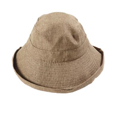 China Image Summer UV Protection Bucket Hat Supplier With String Fashion Hat Factory Supply High Quality For Man And Male Use for sale