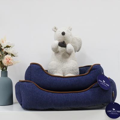 China Wholesale High Quality Different Size Travel Other Pet Products Soft Comfortable Warm Luxury Dog Pet Beds for sale