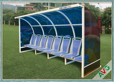 China OEM Soccer Field Equipment Portable Football Substitute Bench For Vip Seats test123 for sale