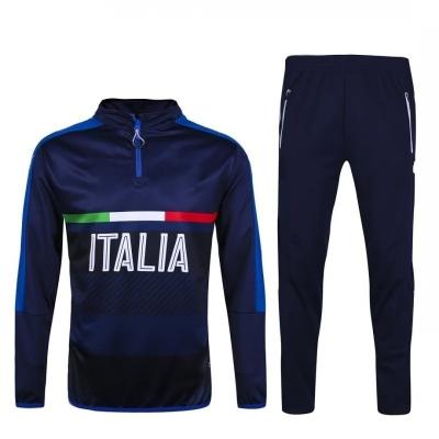 China Wholesale Custom Anti-UV Gym Jogging Tracksuits Wear Sets Blue Jogging Tracksuit Men's Sweatsuit Fitness for sale