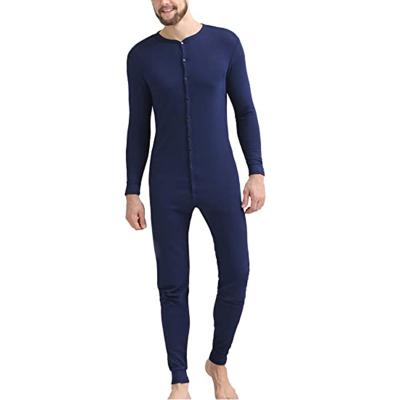 China M007 Durable Mens Classic Thermal Base Layer Union Suit Heat And Soft Flat Tagless Lock And Seam Label Increase Comfort for sale