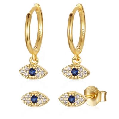 China New CLASSIC Sliver Colorful Jewelry Sets For Women Earrings Vintage Wedding Jewelry Set for sale