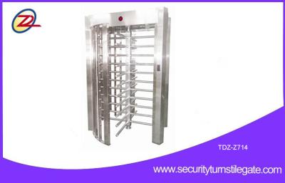 China High safety full height turnstile barrier gate with fingerprint Function for sale