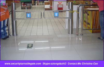 China Security Swing Gate Turnstile Automatic Barrier Gate For Supermarket for sale